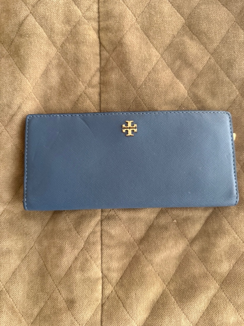 Blue Tory Burch Knock off Wallet